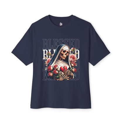 FPD - Blessed Oversized Tee – Minimalist Faith & Gratitude Shirt