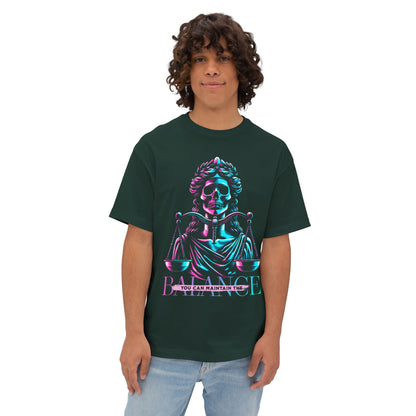 FPD - Maintain the Balance Oversized Tee – Wellness & Mindfulness Shirt