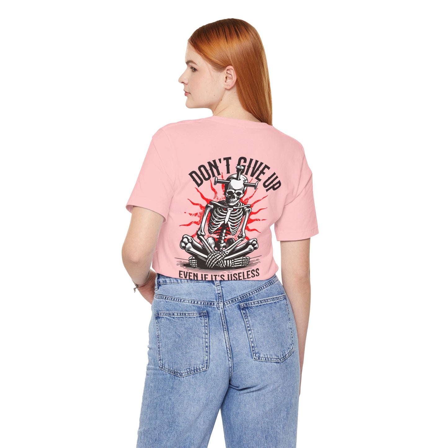 F&BPD - Don’t Give Up Unisex Tee – Persistence Statement Shirt