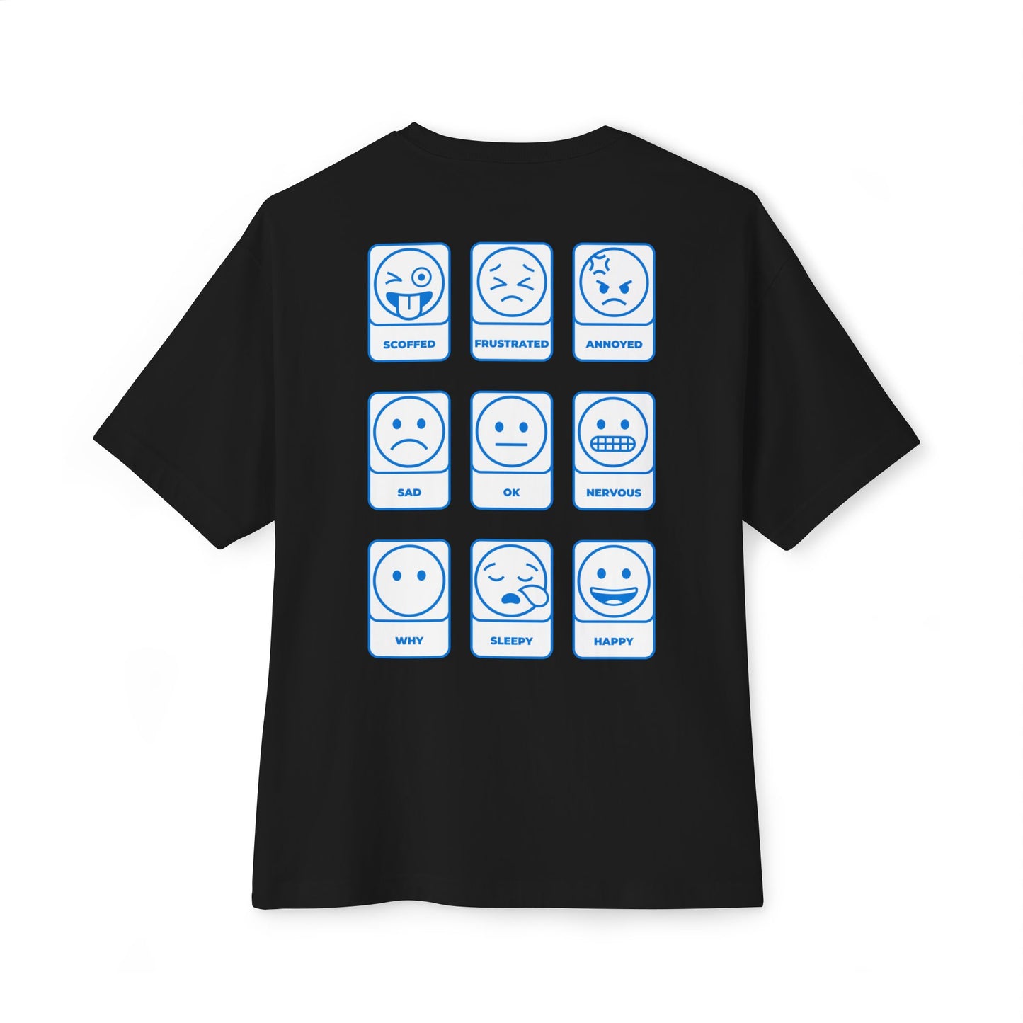 F&BPD - Emotions Oversized Tee – Expression & Emotional Awareness Streetwear