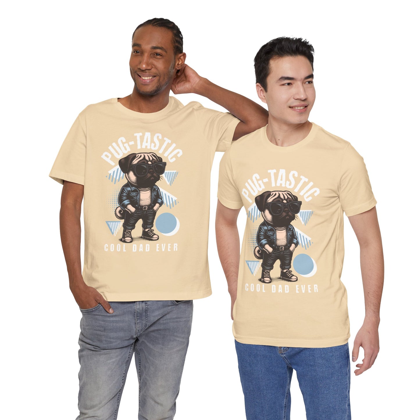 FPD - Unisex T-shirt - Pugtastic Tee – Fun & Playful Dog Lover Shirt