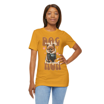Dog Mom T-Shirt | Cute Pet Lover Unisex Tee - FPD