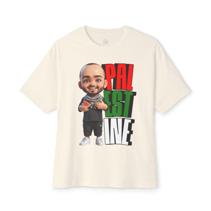 Palestine Watermelon Oversized Tee – Symbol of Resistance Graphic Shirt - FPD