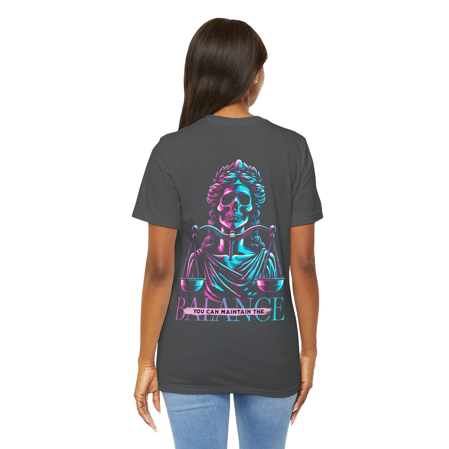 F&BPD - Unisex T-shirt - Maintain the Balance Tee – Mindfulness & Wellness Statement Shirt