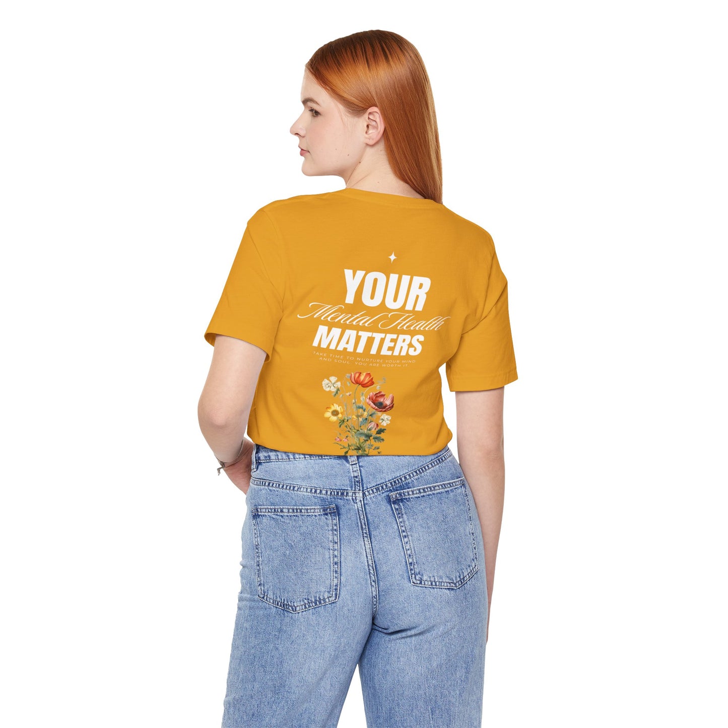 F&BPD - Unisex T-shirt - Your Mental Health Matters Tee – Awareness & Support Statement Shirt