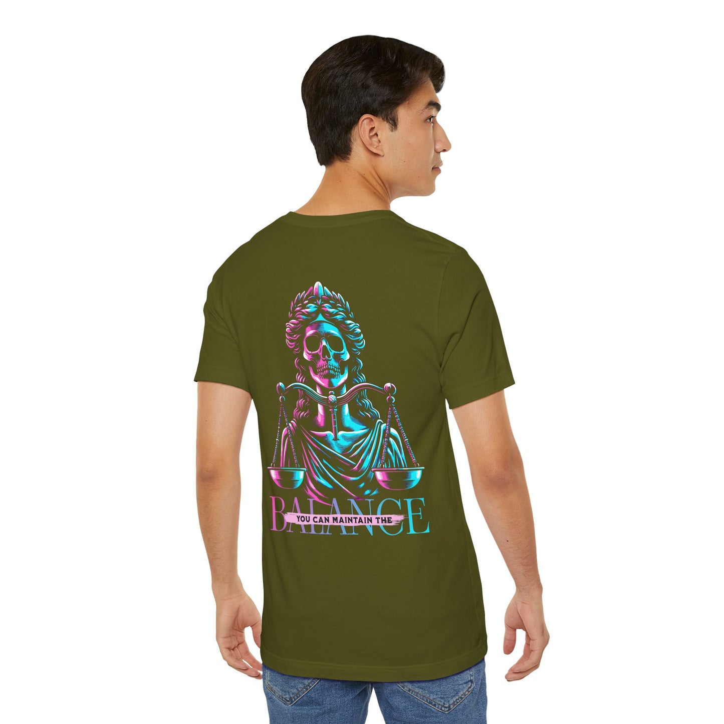 F&BPD - Unisex T-shirt - Maintain the Balance Tee – Mindfulness & Wellness Statement Shirt