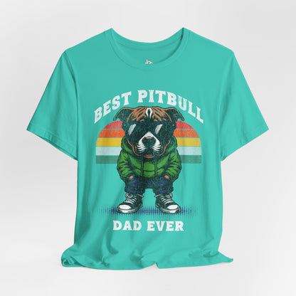 FPD - Unisex T-shirt - Best Pitbull Dad Ever Tee – Dog Lover Statement Shirt