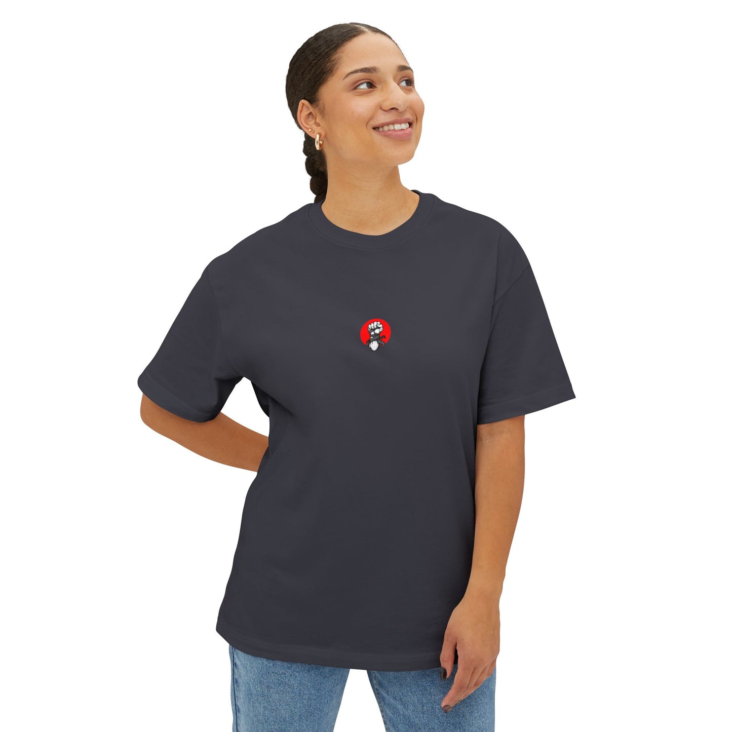 F&BPD - I Fought for Confidence Oversized Tee – Empowerment Streetwear