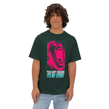 FPD - This Isn’t Fashion, It’s My Story Oversized Tee – Self-Expression Shirt
