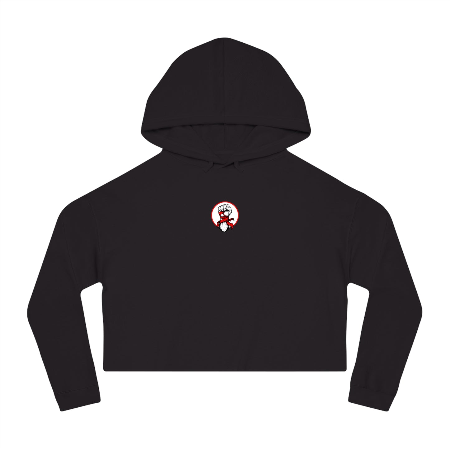 Blessed - Cropped Hooded Sweatshirt