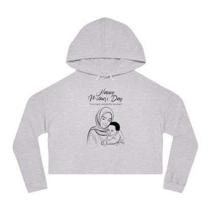 Mother’s Day Cropped Hoodie – Stylish Gift for Moms, Modern Unisex Fit