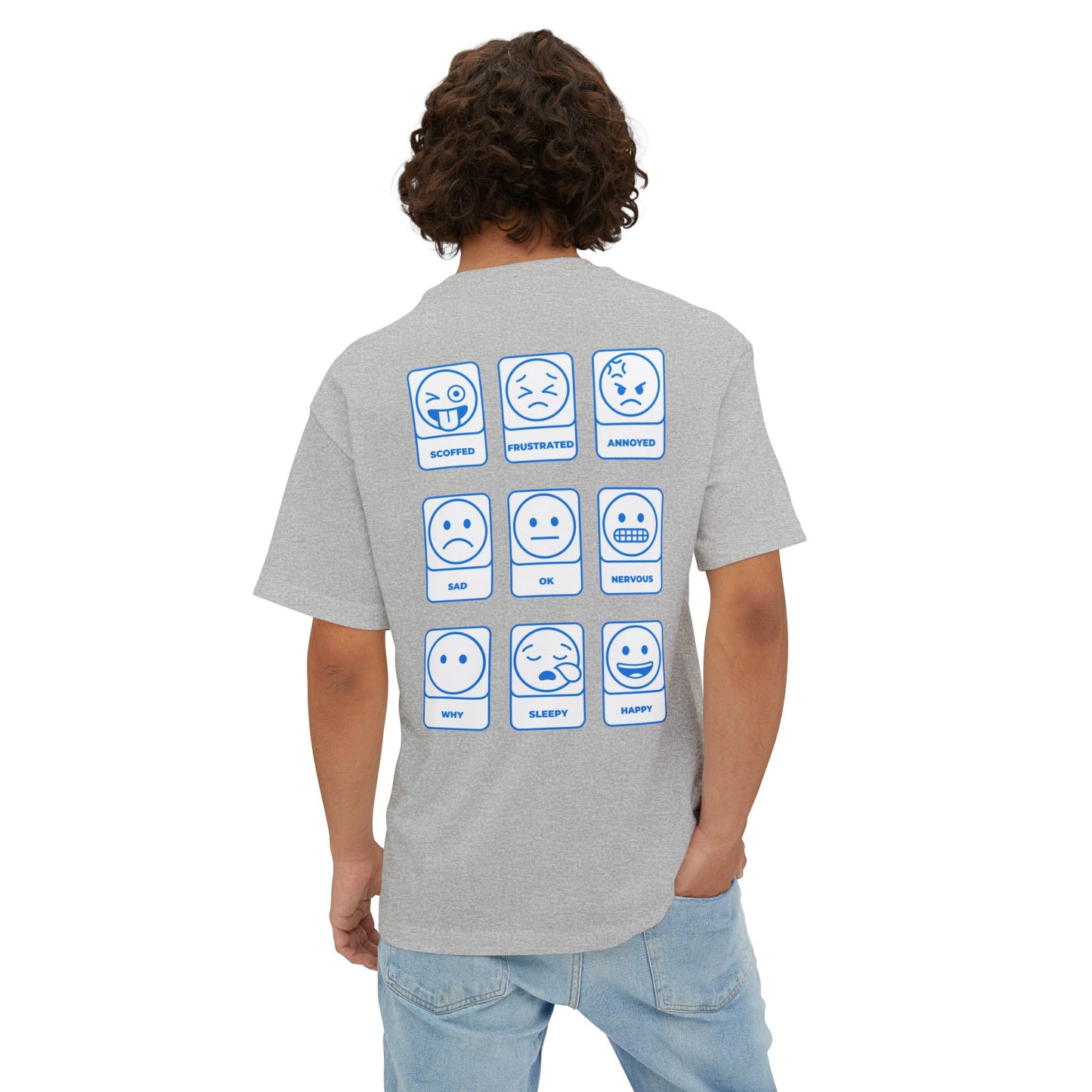 F&BPD - Emotions Oversized Tee – Expression & Emotional Awareness Streetwear