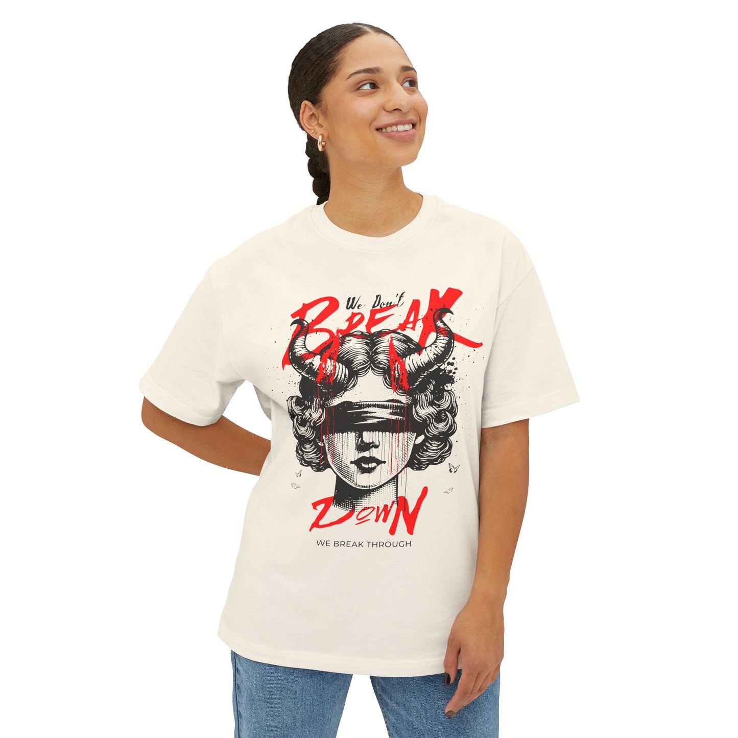 FPD - We Breakthrough Oversized Tee – Resilience Statement Shirt