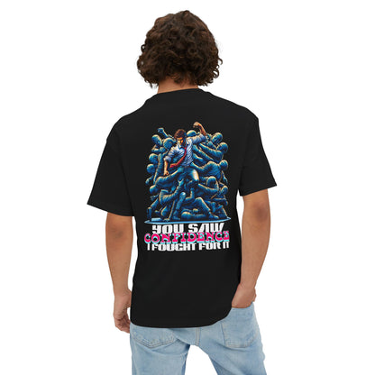 F&BPD - I Fought for Confidence Oversized Tee – Empowerment Streetwear