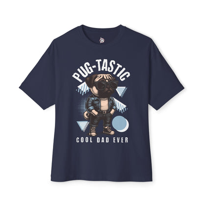 FPD - Pugtastic Oversized Tee – Playful Dog Lover Streetwear