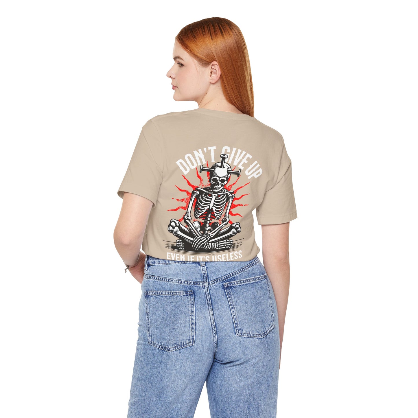 F&BPD - Don’t Give Up Unisex Tee – Persistence Statement Shirt