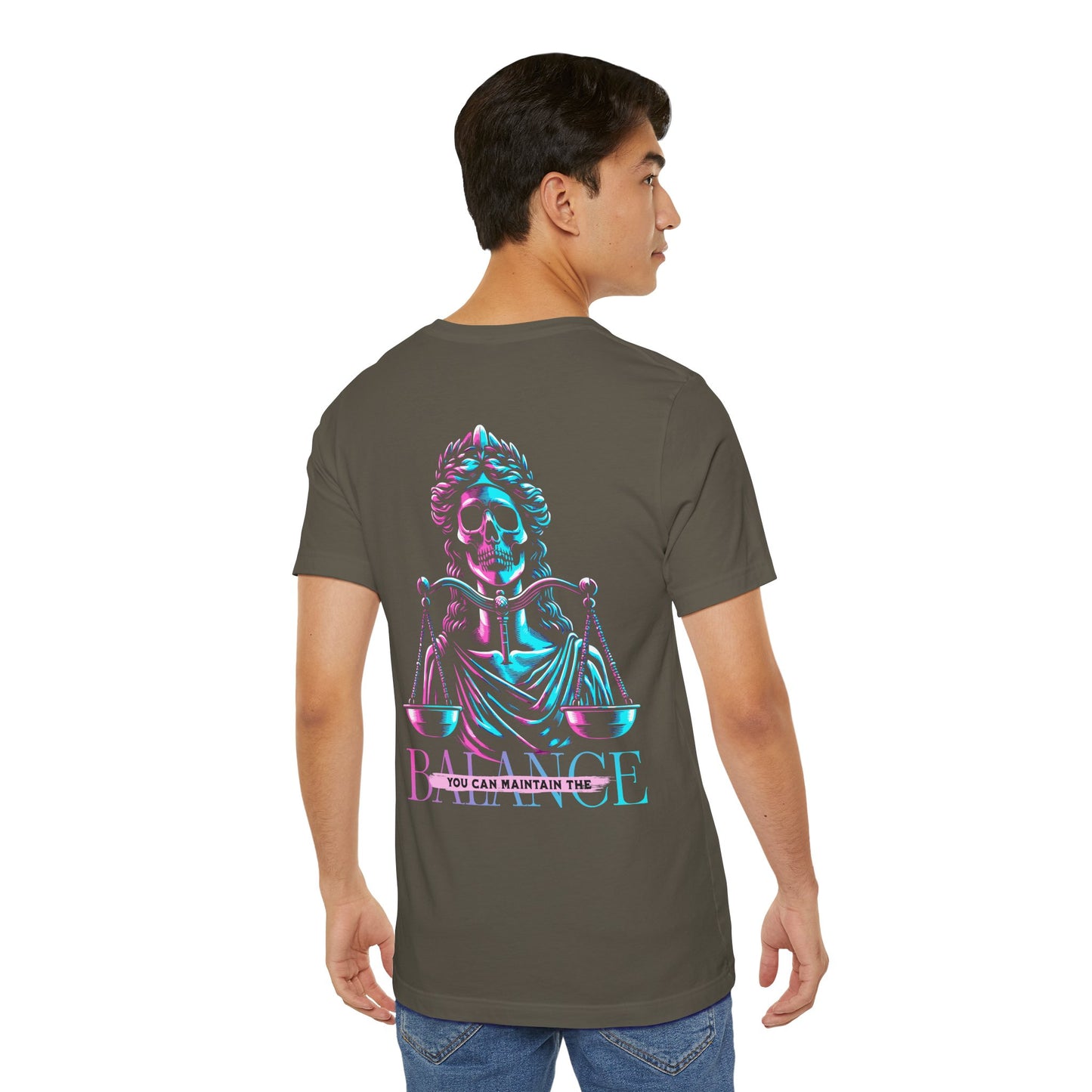 F&BPD - Unisex T-shirt - Maintain the Balance Tee – Mindfulness & Wellness Statement Shirt