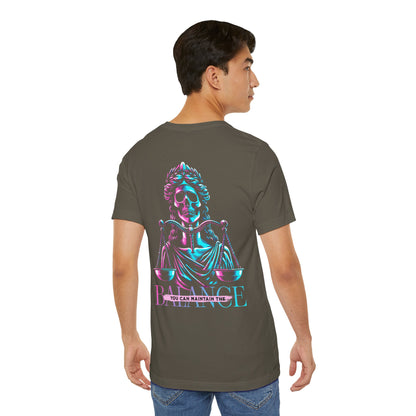 F&BPD - Unisex T-shirt - Maintain the Balance Tee – Mindfulness & Wellness Statement Shirt