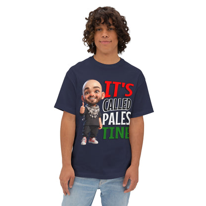 It’s Called Palestine Oversized Tee – Bold Pro-Palestine Graphic Shirt - FPD