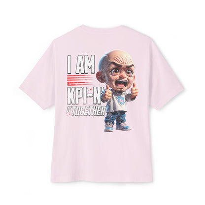 I Am KPI-n’ Together Oversized Tee – Funny Corporate KPI Humor Shirt