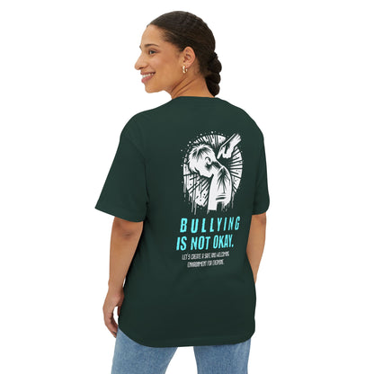 F&BPD - Bullying is NOT okay - Unisex Oversized T-shirt