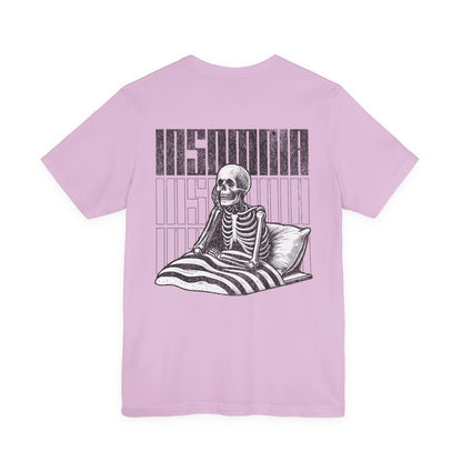 F&BPD - Unisex T-shirt - Insomnia Tee – Late Night Mind Battle Statement Shirt