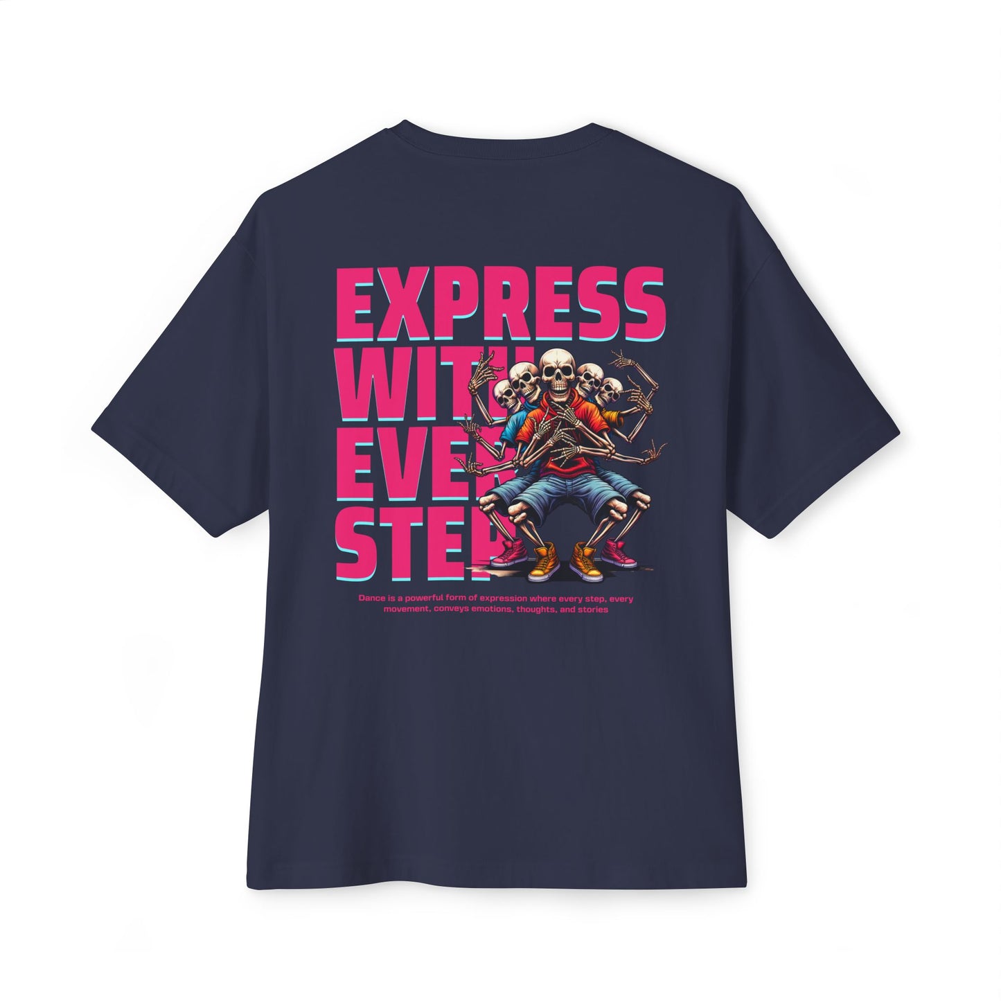 F&BPD - Express With Every Step Oversized Tee – Statement Streetwear