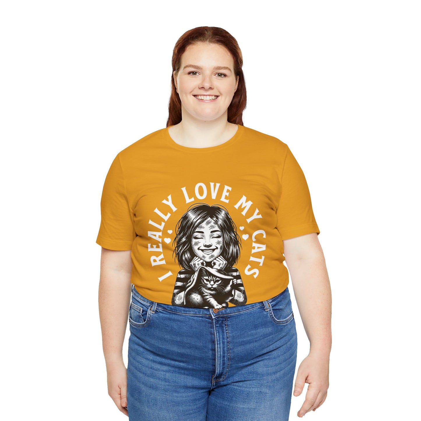 I Really Love My Cats T-Shirt | Cute Cat Lover Unisex Tee - FPD