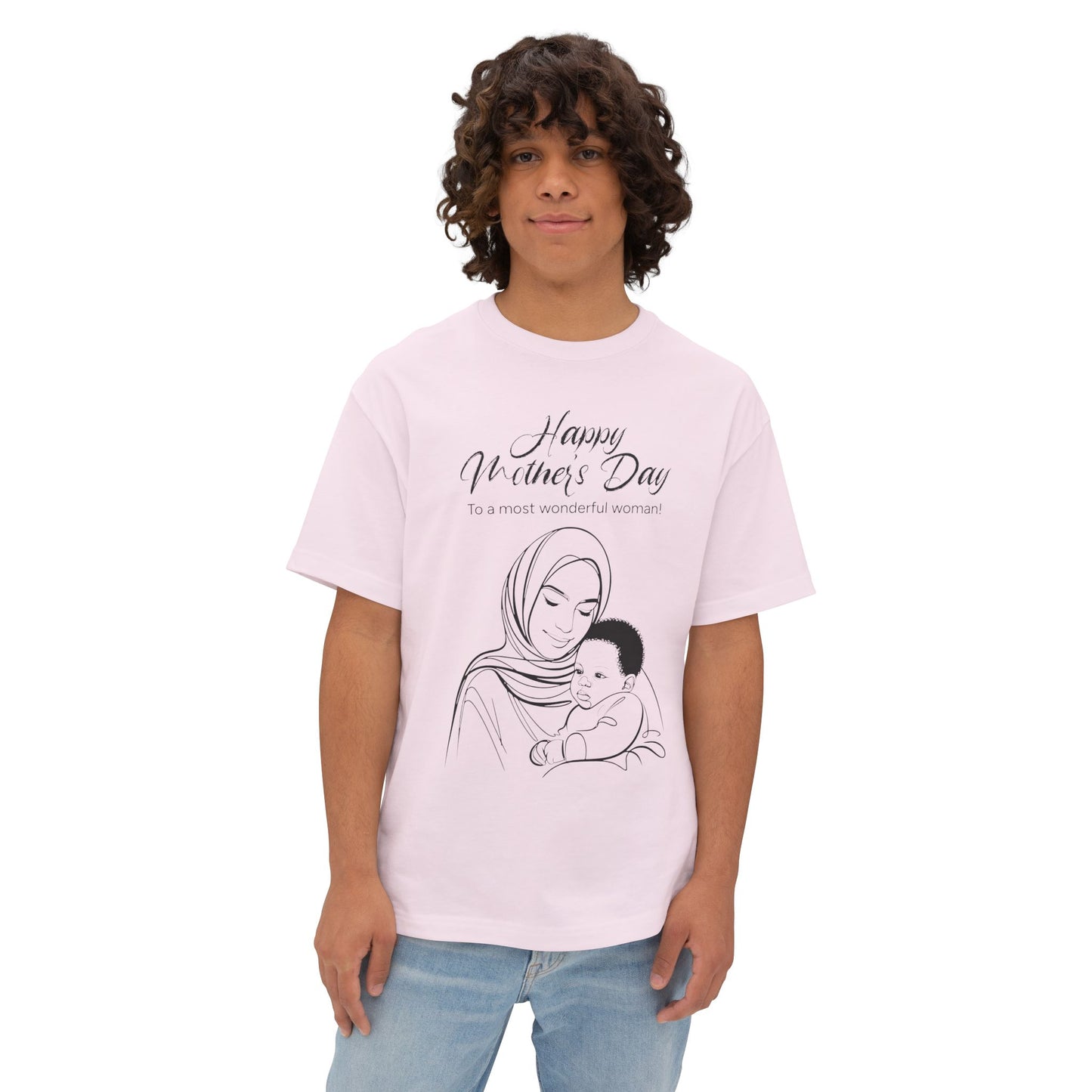 Mother’s Day Oversized T-Shirt – Premium Relaxed Fit Gift for Moms