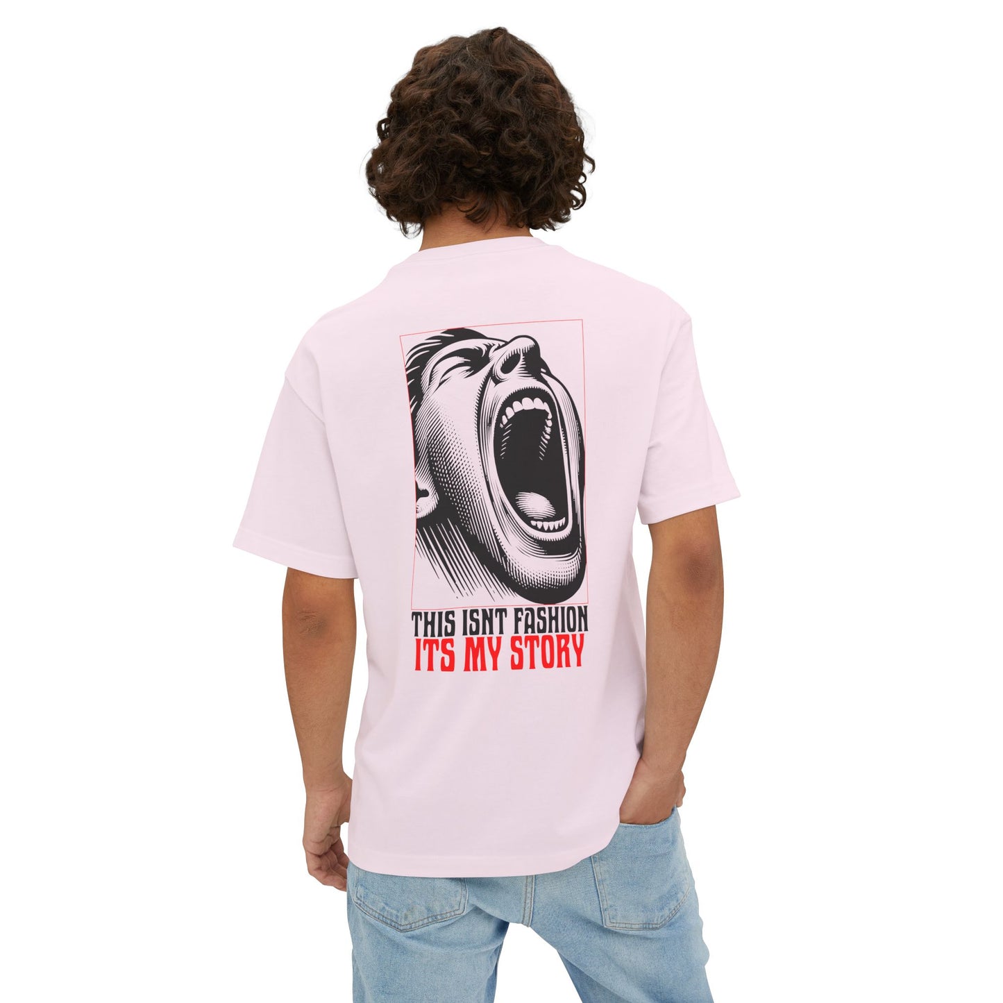 F&BPD - This Isn’t Fashion, It’s My Story Oversized Tee – Authentic Self-Expression