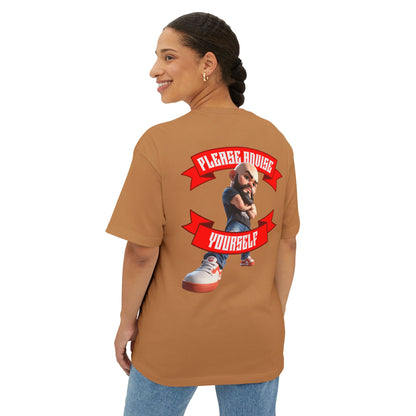 Oversized Sarcasm Streetwear Tee – “Please Advise Yourself” - BPD