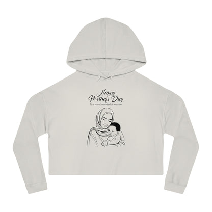 Mother’s Day Cropped Hoodie – Stylish Gift for Moms, Modern Unisex Fit