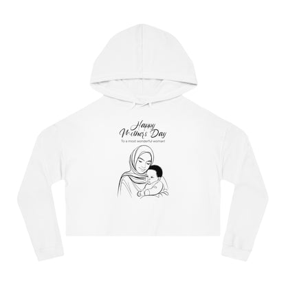 Mother’s Day Cropped Hoodie – Stylish Gift for Moms, Modern Unisex Fit