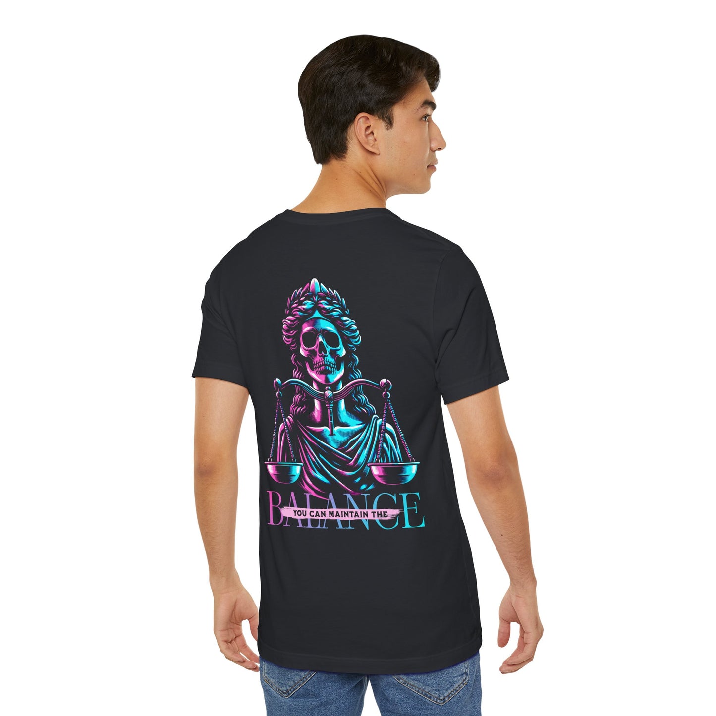 F&BPD - Unisex T-shirt - Maintain the Balance Tee – Mindfulness & Wellness Statement Shirt