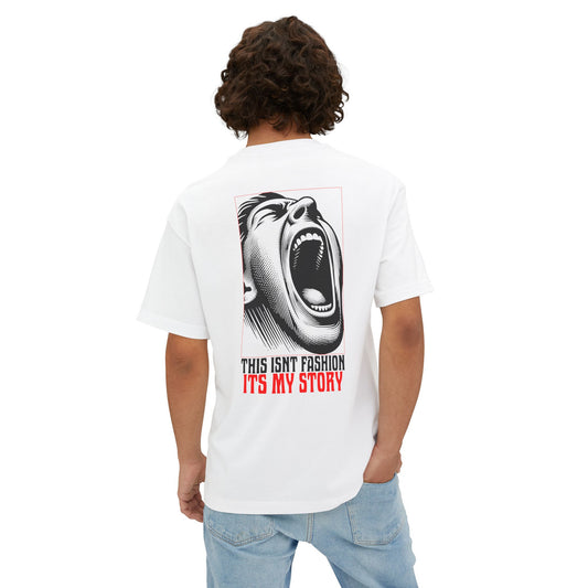 F&BPD - This Isn’t Fashion, It’s My Story Oversized Tee – Authentic Self-Expression