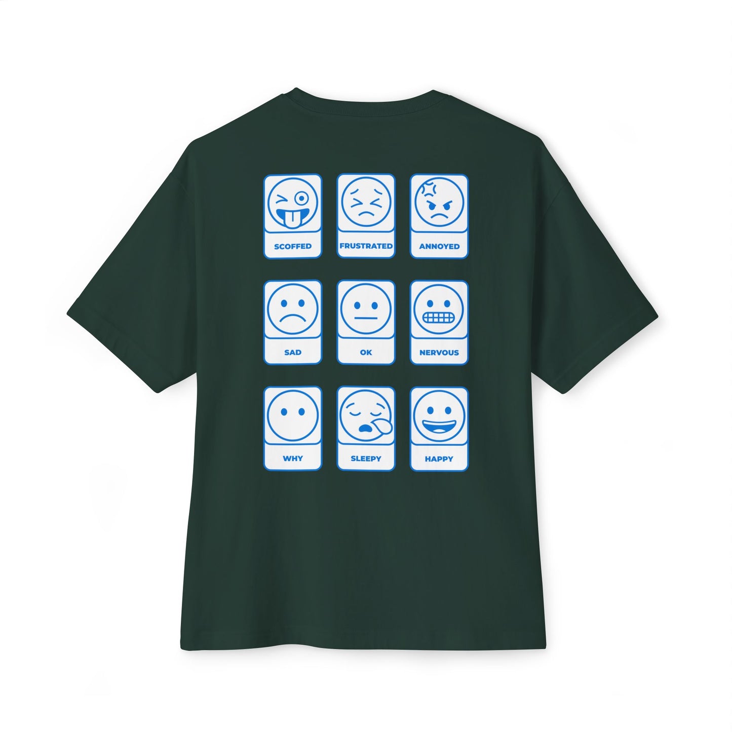 F&BPD - Emotions Oversized Tee – Expression & Emotional Awareness Streetwear