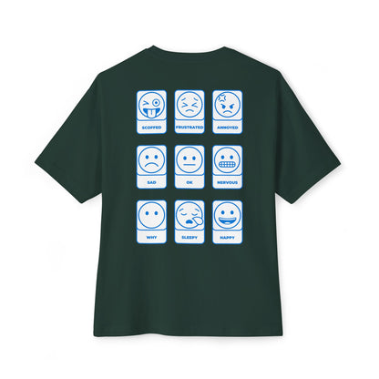 F&BPD - Emotions Oversized Tee – Expression & Emotional Awareness Streetwear
