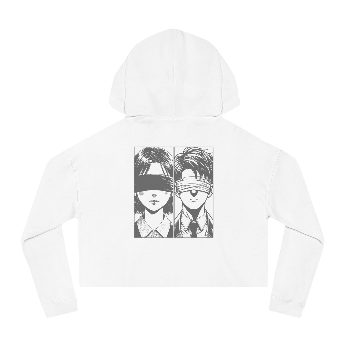 F&BPD - Battles Cropped Hoodie – Mental Health Statement Streetwear