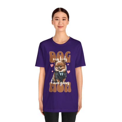 Dog Mom T-Shirt | Cute Pet Lover Unisex Tee - FPD