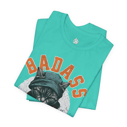 Badass Cat Dad Unisex T-Shirt – Funny Cat Lover Tee for Proud Pet Owners - FPD