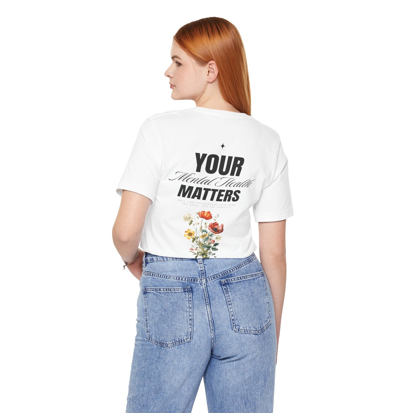 F&BPD - Unisex T-shirt - Your Mental Health Matters Tee – Awareness & Support Statement Shirt