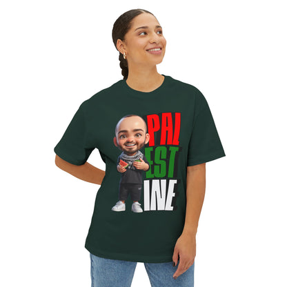 Palestine Watermelon Oversized Tee – Symbol of Resistance Graphic Shirt - FPD