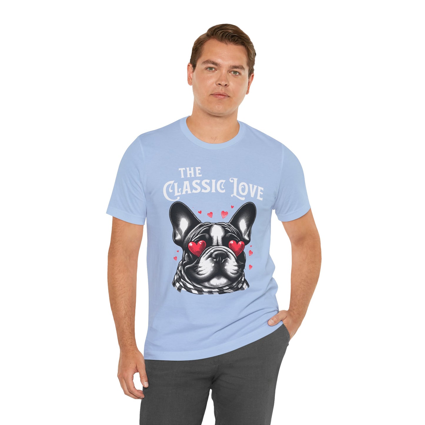 FPD - Unisex T-shirt - Pug Classic Love Tee – Cute Dog Lover Statement Shirt