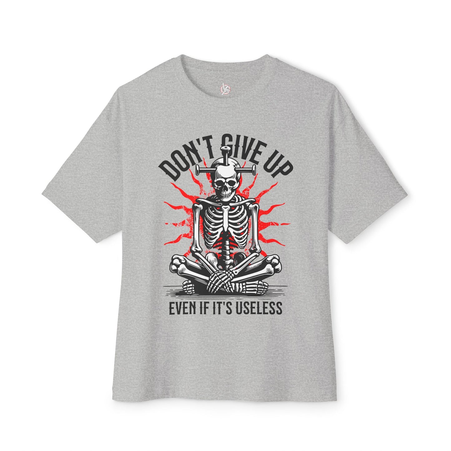 FPD - Don’t Give Up Oversized Tee – Grit & Persistence Statement Shirt