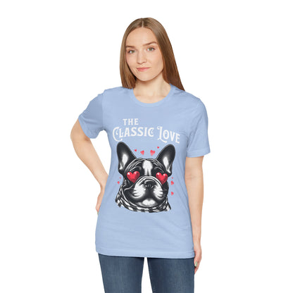 FPD - Unisex T-shirt - Pug Classic Love Tee – Cute Dog Lover Statement Shirt