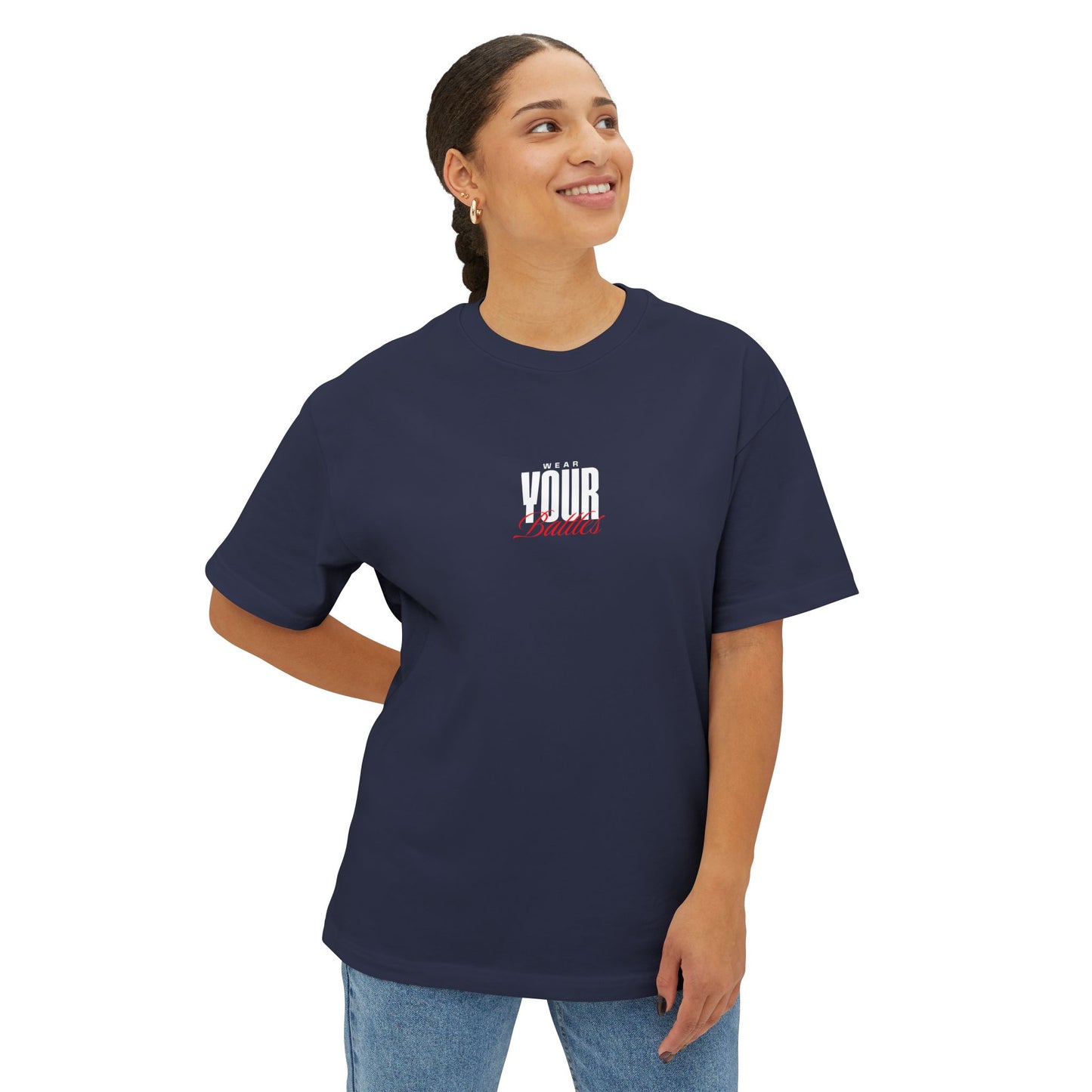 FPD - Wear Your Battles Oversized Tee – Resilience Streetwear