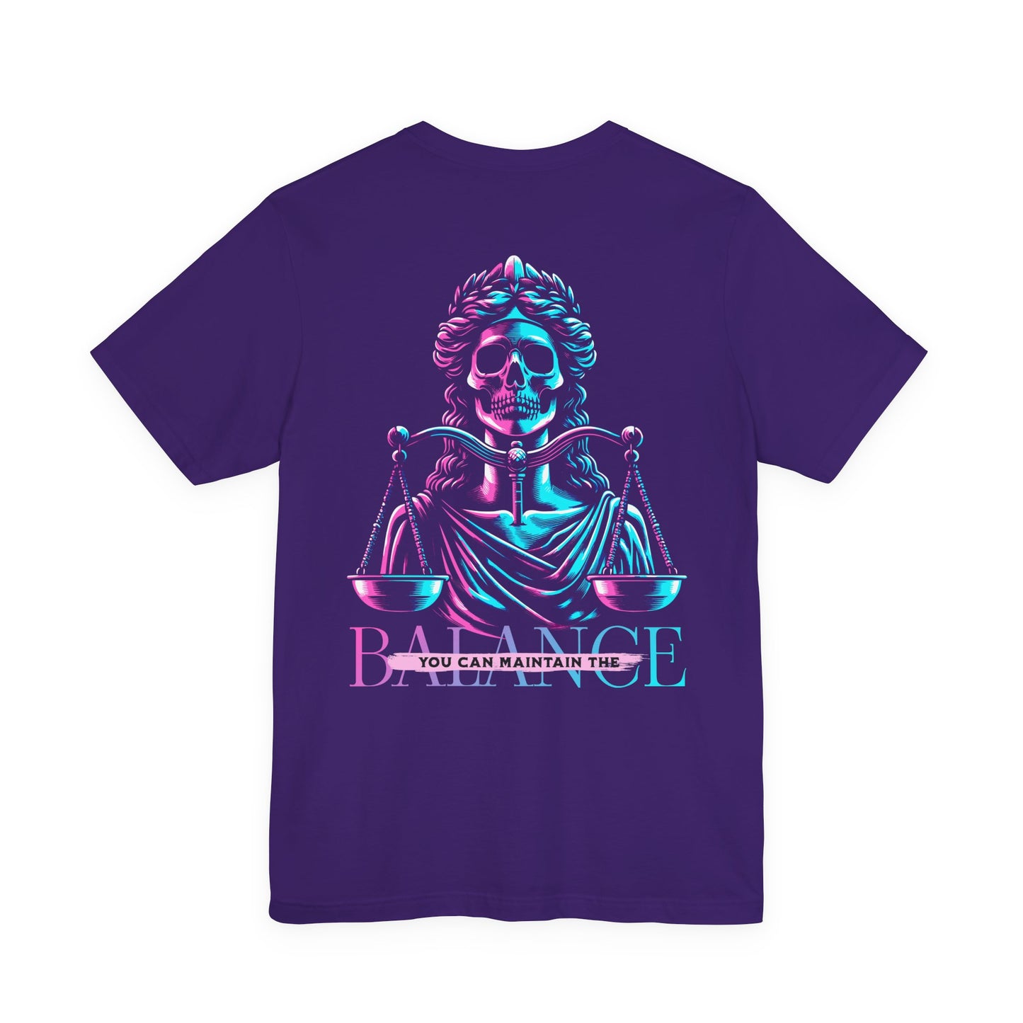 F&BPD - Unisex T-shirt - Maintain the Balance Tee – Mindfulness & Wellness Statement Shirt