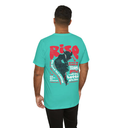 F&BPD - Unisex T-shirt - Rise Tee – Empowerment & Motivation Statement Shirt