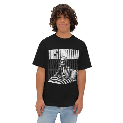 FPD - Insomnia Oversized Tee — Late Night Mind Battle Statement Shirt