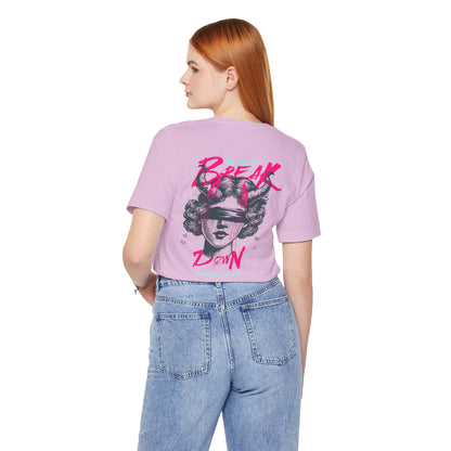 F&BPD - Unisex T-shirt - We Don’t Break Down, We Breakthrough Tee – Resilience Anthem Shirt